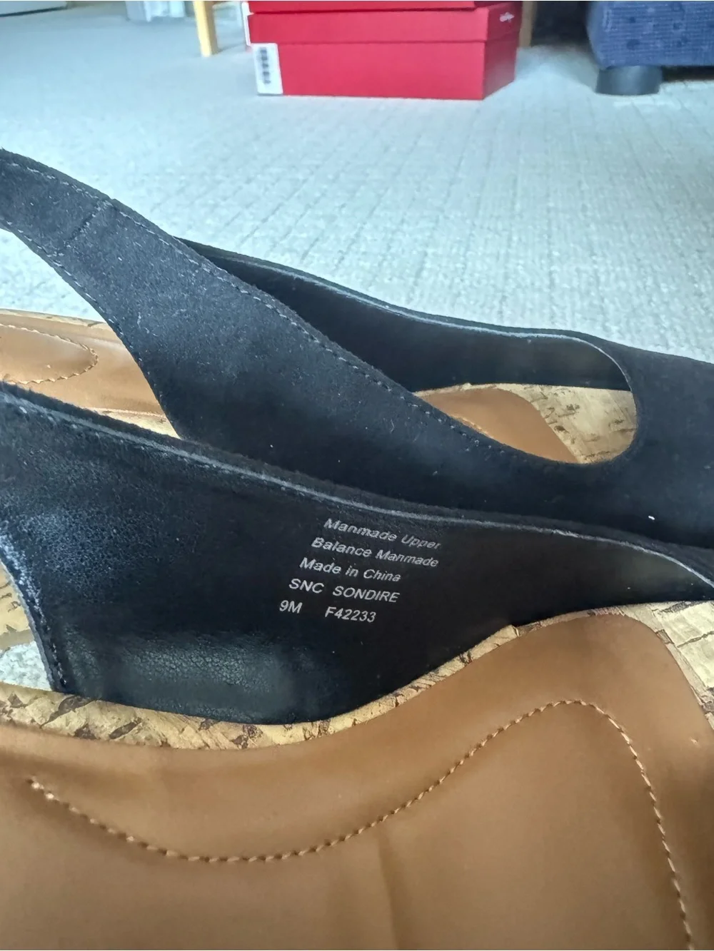 Style & Co. Women's Sondire Cork Platform Wedge Sandals NEW size 9